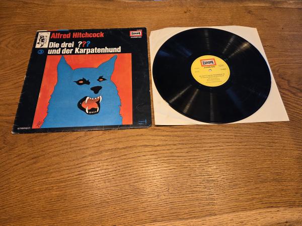 Die Drei Fragezeichen Folge 3 und der Karpatenhund 1979 Europa 115903.8 Deutsche Pressung VG-/VG